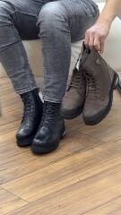 HAMMER JACK 18505 UZUN HARLEY TARZI DERİ BOT