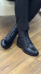 LUCİANO BELLİNİ BC15902 Erkek Klasik Hakiki Deri Bot