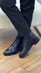 LUCİANO BELLİNİ BC15902 Erkek Klasik Hakiki Deri Bot