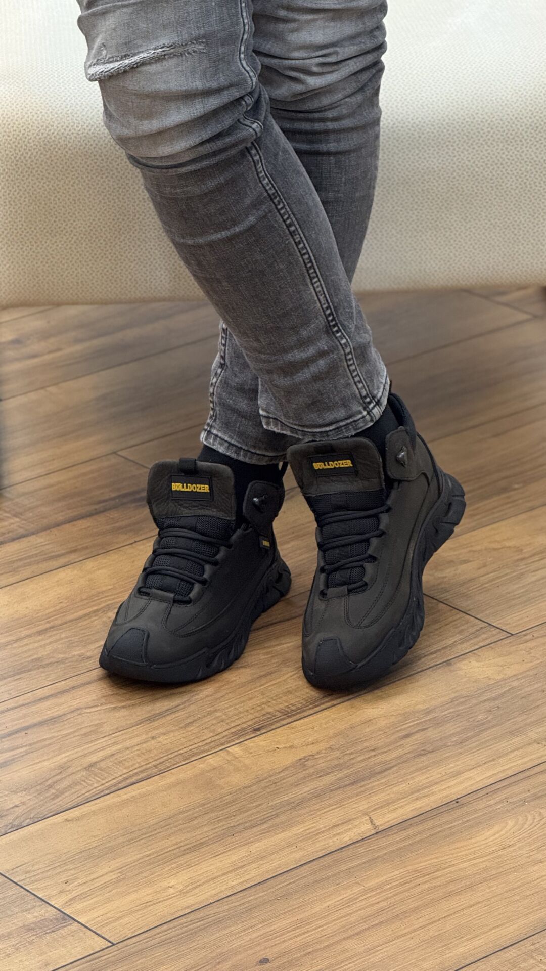 Bulldozer 240004 Nubuk Deri Erkek bot