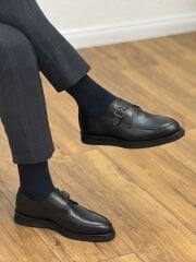 Luciano Bellini E4213 Erkek Hakiki Deri Ayakkabı