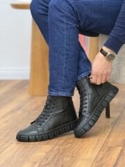 Marcomen 14115 Tabanı Detaylı Hakiki Deri Bot