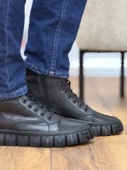 Marcomen 14115 Tabanı Detaylı Hakiki Deri Bot