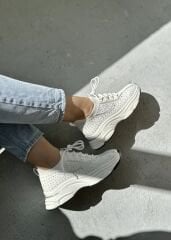 Guja 25Y301 Kadın Ortopedik Taşlı Spor Ayakkabı