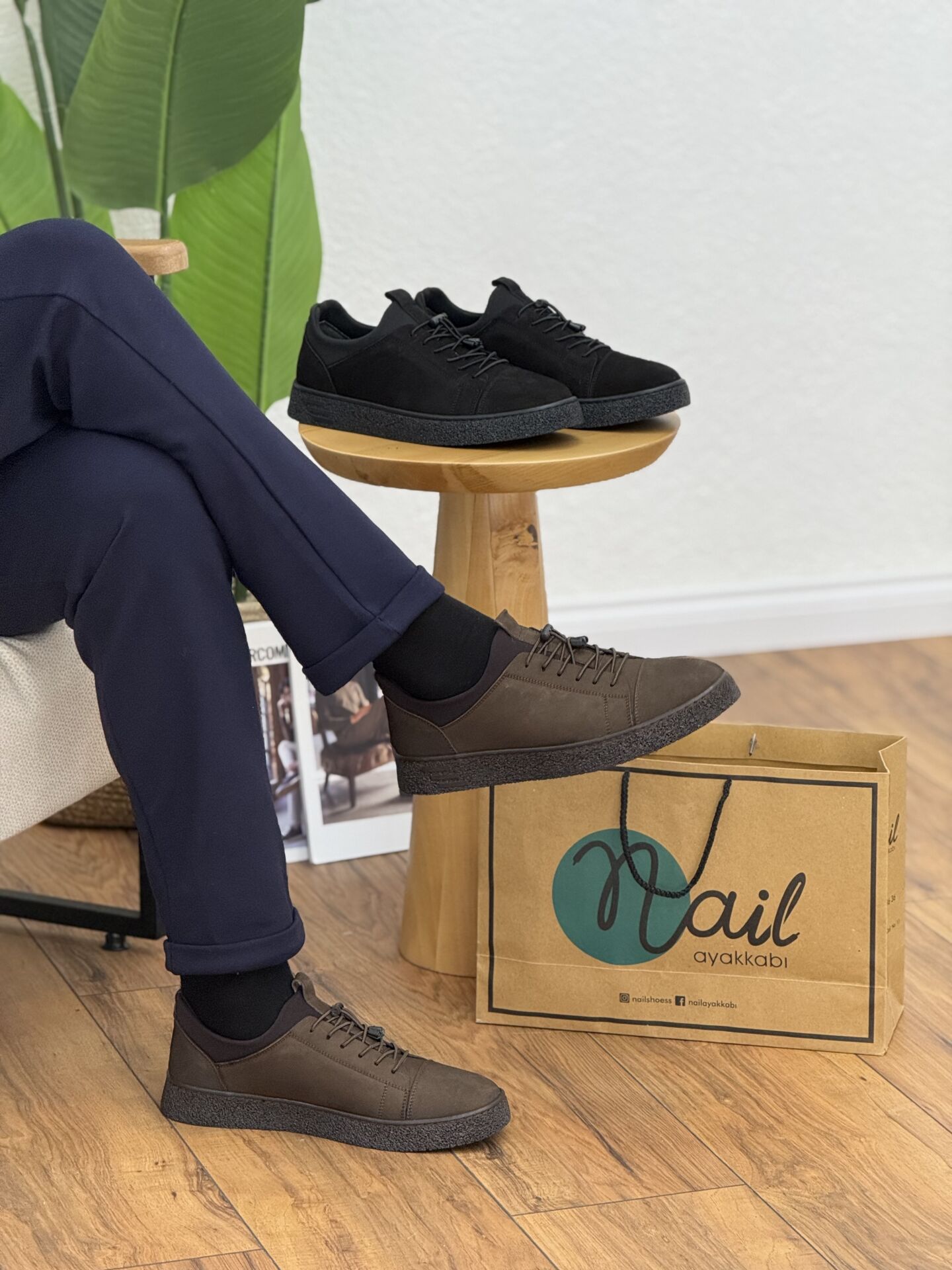 Hullgar 5034 Erkek Hakiki Deri Ayakkabı