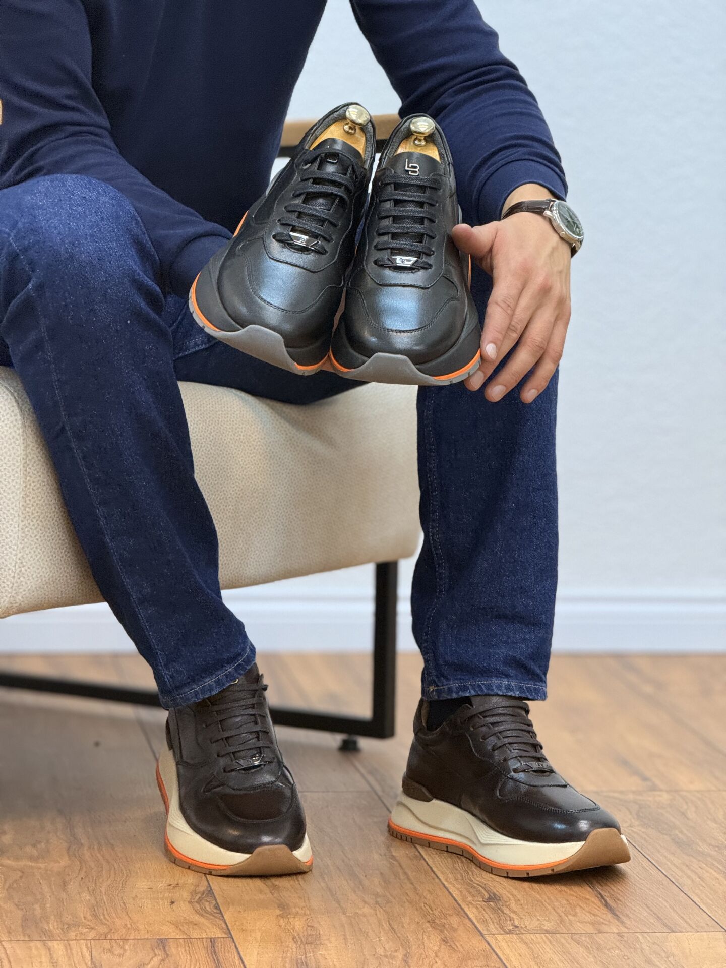 Luciano Bellini 6702 Yüksek Taban Ayakkabı