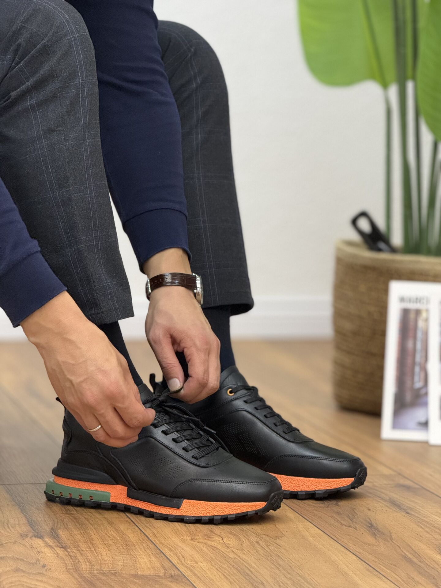 Marcomen 21179 Erkek Hakiki Deri Ayakkabı