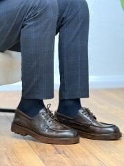 Luciano Bellini C26005 Erkek Hakiki Deri Ayakkabı