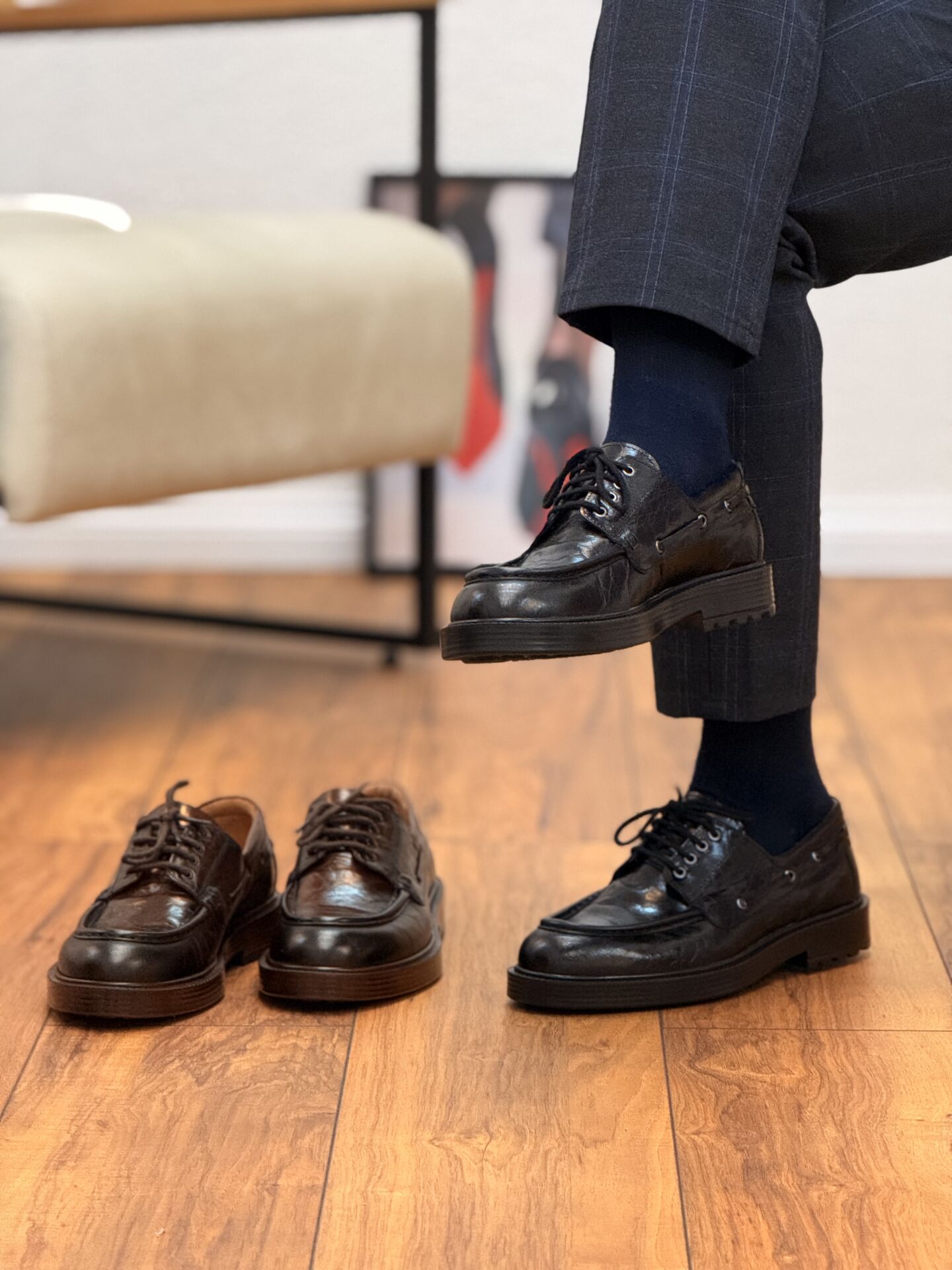 Luciano Bellini C26005 Erkek Hakiki Deri Ayakkabı