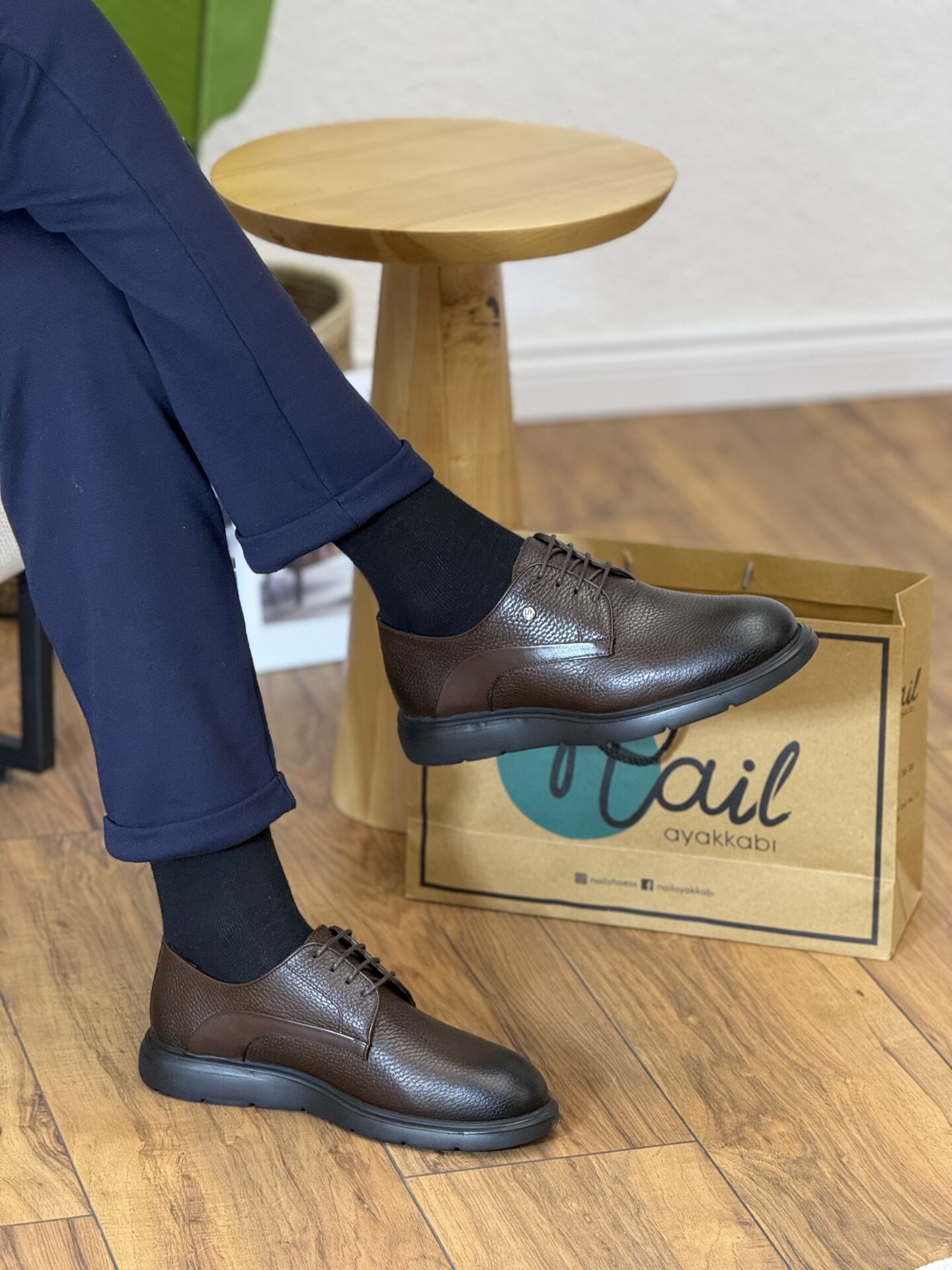 Hullgar 5011 Erkek Hakiki Deri Ayakkabı