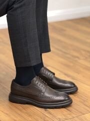 Luciano Bellini C25301 Erkek Hakiki Deri Ayakkabı