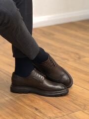 Luciano Bellini C25301 Erkek Hakiki Deri Ayakkabı