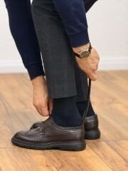 Luciano Bellini C25301 Erkek Hakiki Deri Ayakkabı