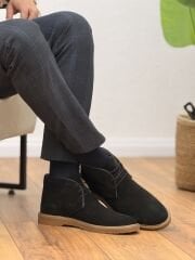 Crash 1938  Erkek Hakiki Nubuk Deri Ayakkabı