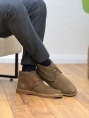 Crash 1938  Erkek Hakiki Nubuk Deri Ayakkabı