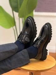 Luciano Bellini E12703 Erkek Hakiki Deri Ayakkabı