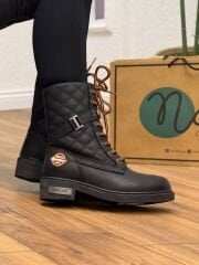 Hammer Jack 15945 Kadın Hakiki Deri Harley Bot