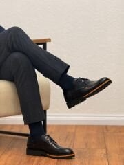 Luciano Bellini E8401 Hakiki Rugan Deri Ayakkabı