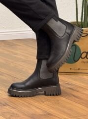 Hammer Jack 24645 Kadın Meg Hakiki Deri Lastik Detay Jel Taban Bot