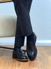 Luciano Bellini E8404 Erkek Hakiki Deri Ayakkabı