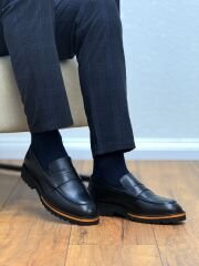 Luciano Bellini E8404 Erkek Hakiki Deri Ayakkabı