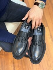 Luciano Bellini C22805 Erkek Hakiki Deri Ayakkabı