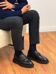 Luciano Bellini C22805 Erkek Hakiki Deri Ayakkabı