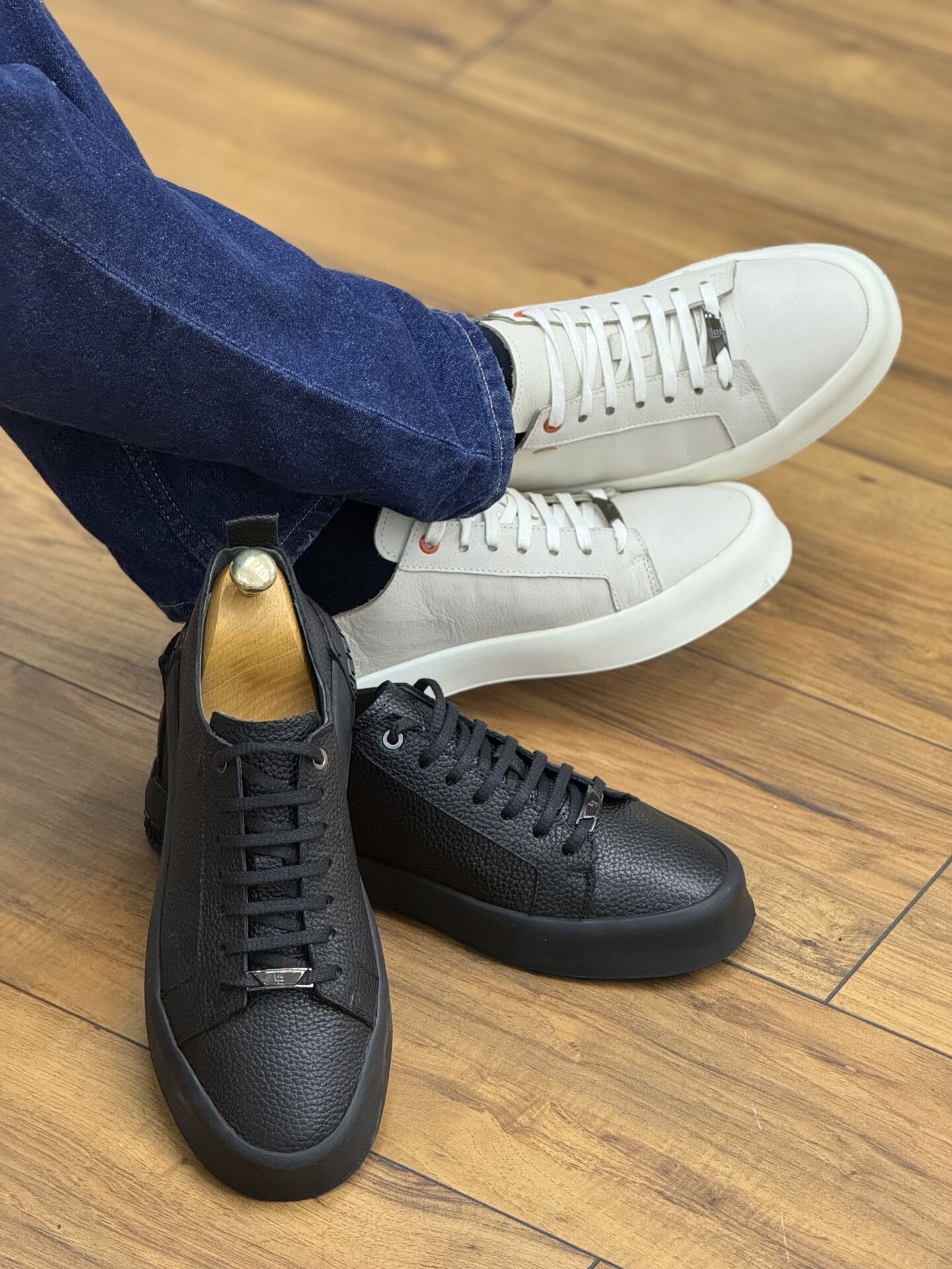 Luciano Bellini Alfa5404 Erkek Hakiki Deri Ayakkabı