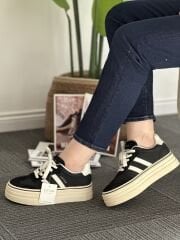 Lufian 0025 Angela Kadın Yüksek Kalın Taban Spor Ayakkabı