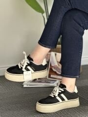 Lufian 0025 Angela Kadın Yüksek Kalın Taban Spor Ayakkabı