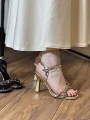 Floor 5600 Kadın Abiye Taşlı Ayakkabı