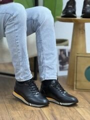 Luciano Bellini E8504 Hakiki Deri Bağcıklı Erkek Ayakkabı