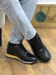 Luciano Bellini E8504 Hakiki Deri Bağcıklı Erkek Ayakkabı