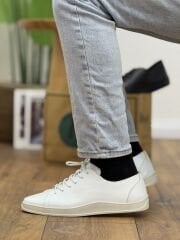 Luciano Bellini C12328 ErkekHakiki Deri Rok Ayakkabı