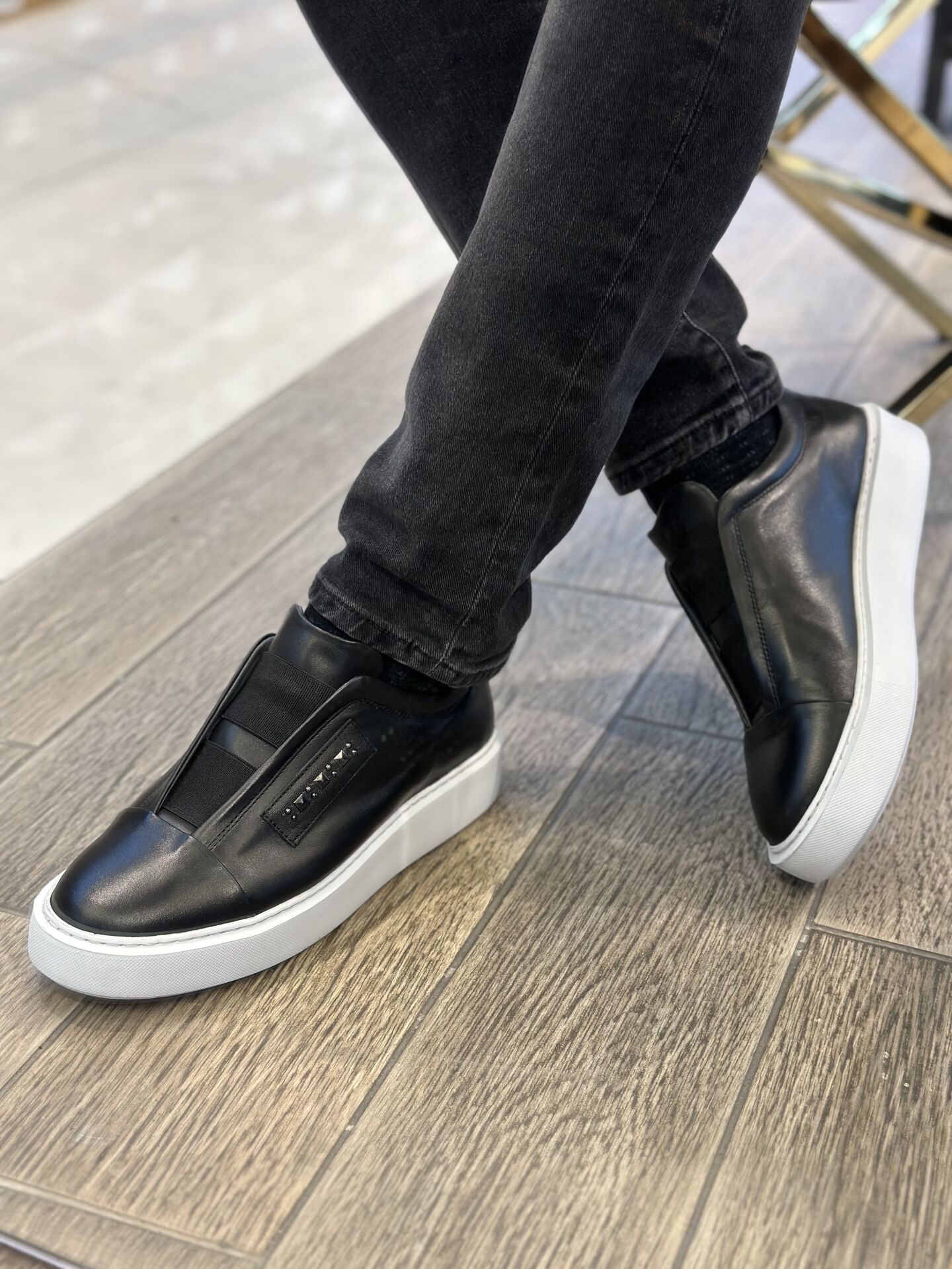 Luciano Bellini C3759 Erkek Hakiki Deri Ayakkabı