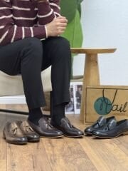 Luciano Bellini J101 Hakiki Deri Erkek Ayakkabı