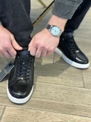 Luciano Bellini C21106 Erkek Hakiki Deri Ayakkabı