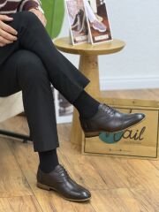 Luciano Bellini J108 Hakiki Deri Erkek Ayakkabı