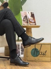 Luciano Bellini J108 Hakiki Deri Erkek Ayakkabı