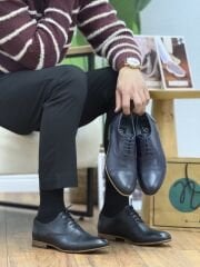 Luciano Bellini J108 Hakiki Deri Erkek Ayakkabı