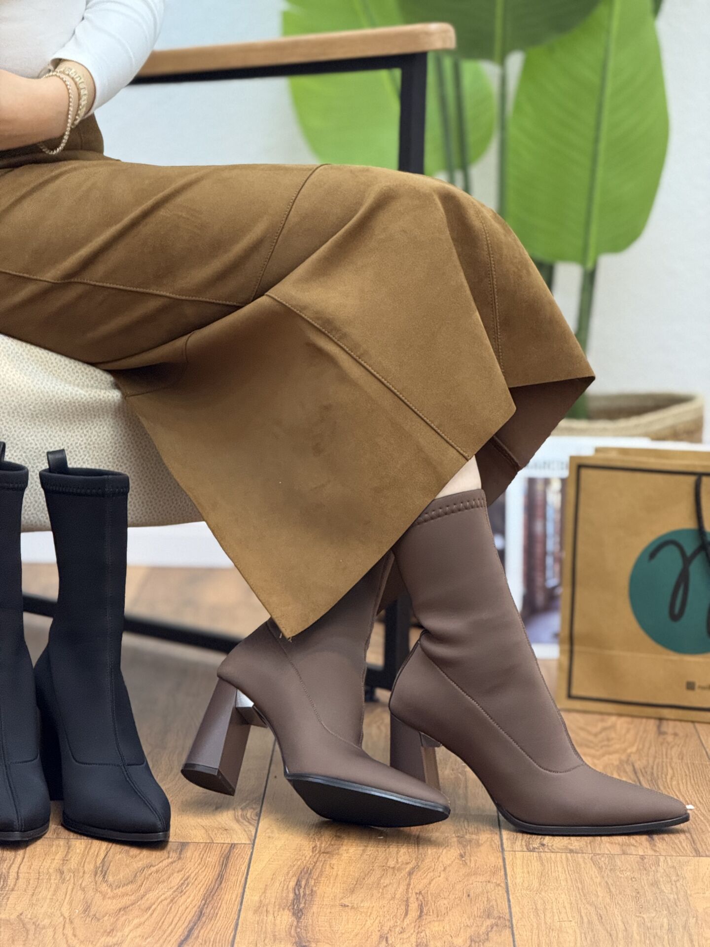 Marca Miss 9007 Kadın Yüksek Topuk Streç Bot