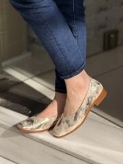 Nehir 1012 Kadın Hakiki Deri Ortopedik Babet