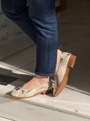 Nehir 1012 Kadın Hakiki Deri Ortopedik Babet