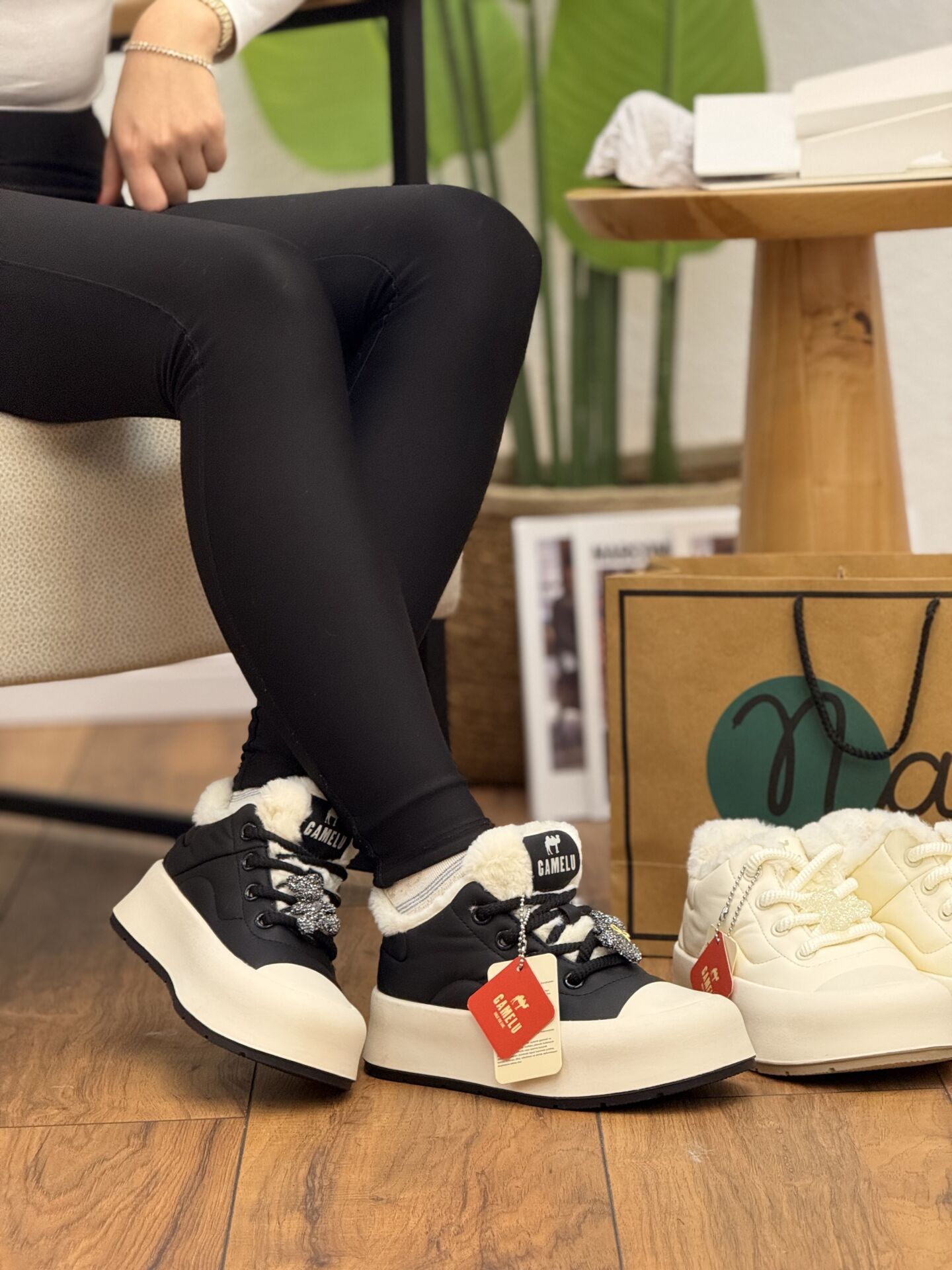 Gamelu 24KZ Chizy Kadın Kürklü Bot