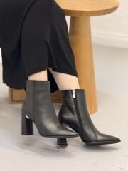 Marcamiss 9020 Kadın Hakiki Deri Topuklu Bot