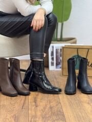 Uraz 7182 Kadın Topuklu Bot