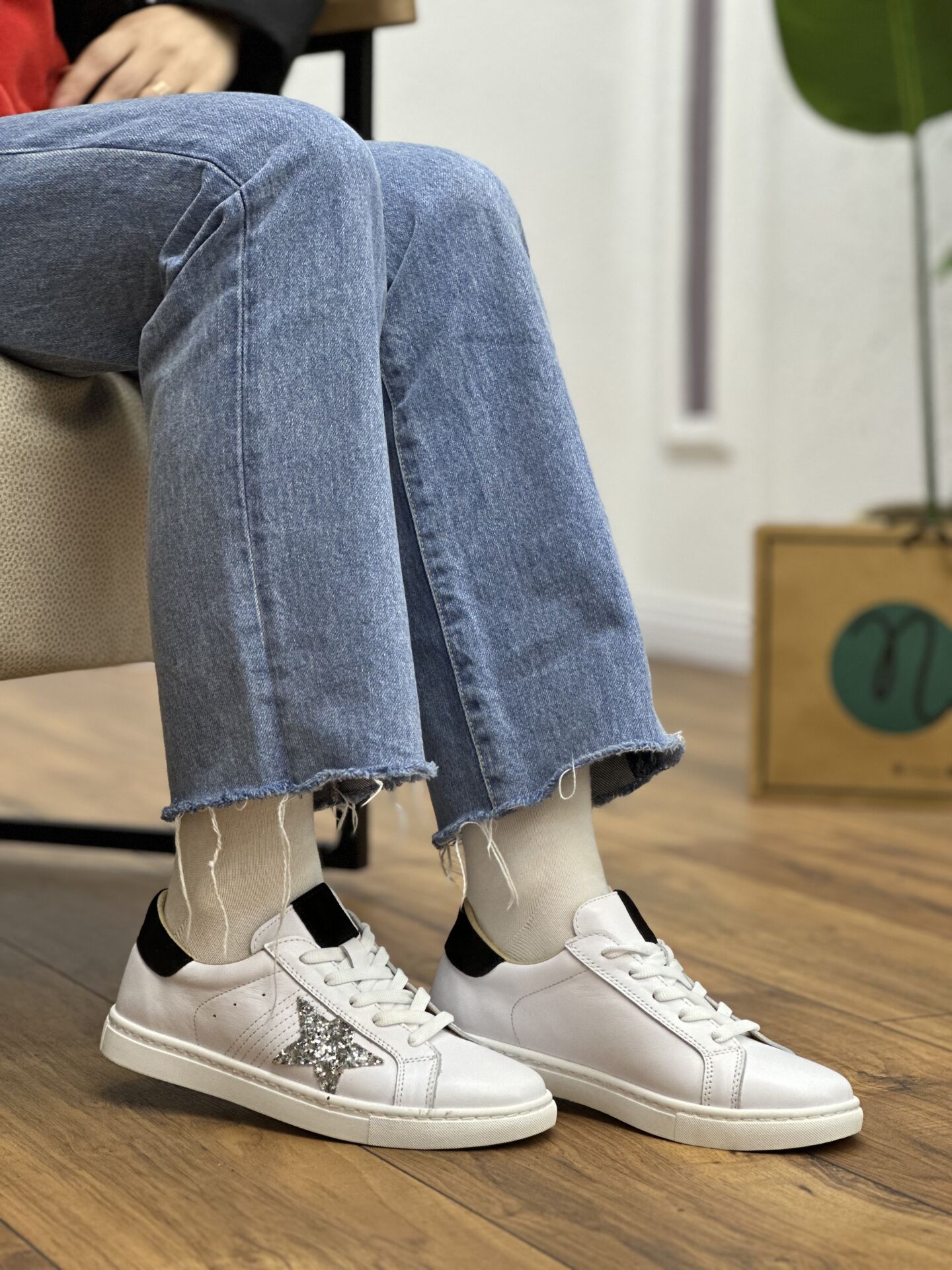 Rachel 7113 Kadın Hakiki Deri Spor Ayakkabı