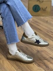 Rachel 7113 Kadın Hakiki Deri Spor Ayakkabı