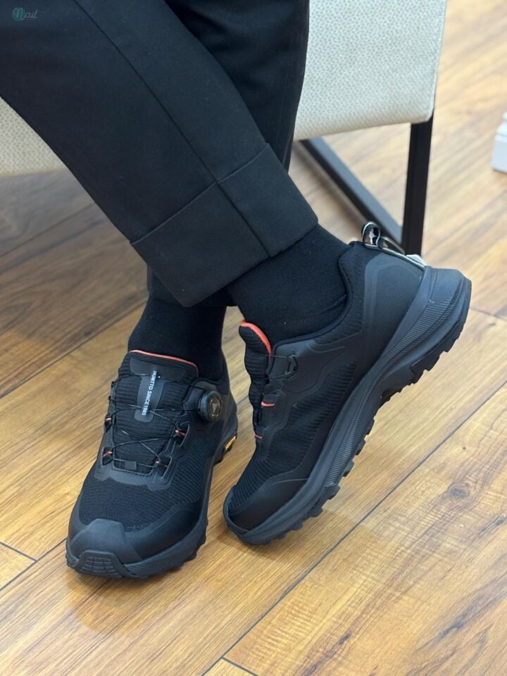 Humtto HT120142 Turuncu Detay Akıllı Bağcık Su Geçirmez Ayakkabı