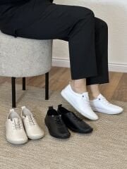 Floor 072 Kadın Ortopedik Deri Ayakkabı